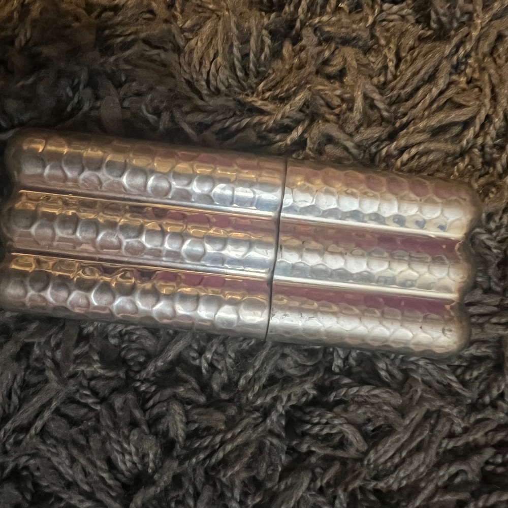 EPC Silver Textured Triple Cigar Case